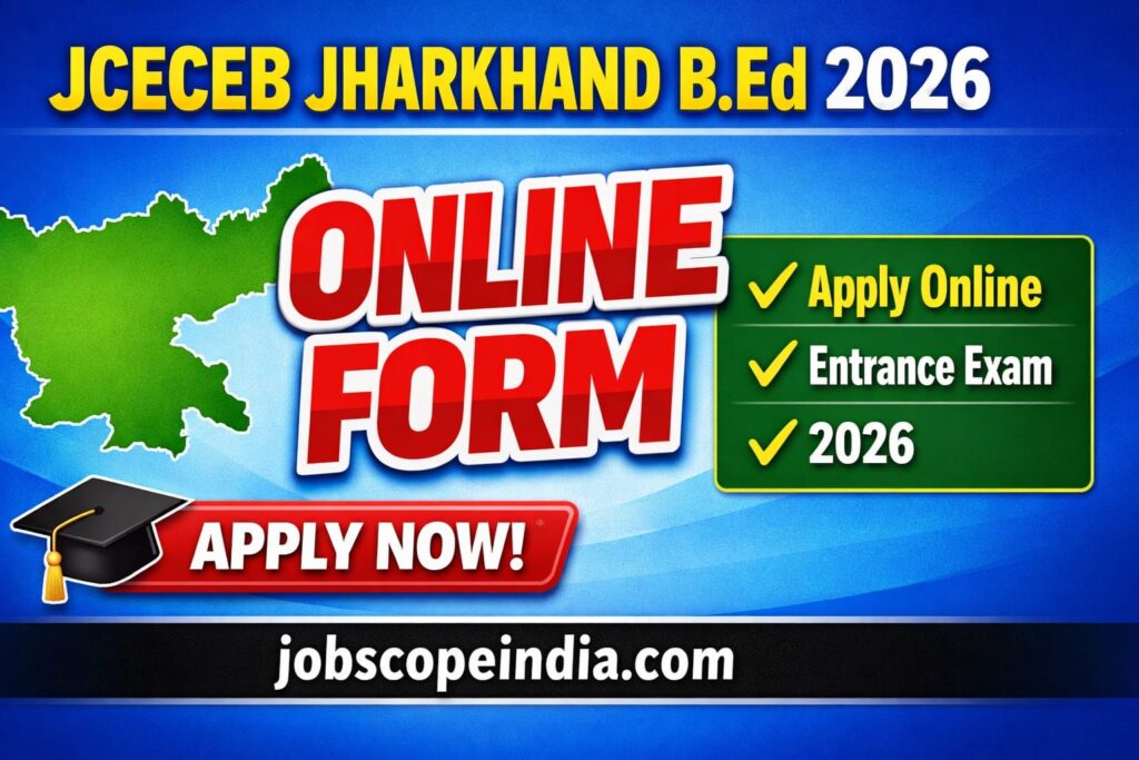 JCECEB Jharkhand BEd Online 2026