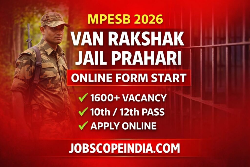 MPESB Van Rakshak / Jail Prahari Online 2026