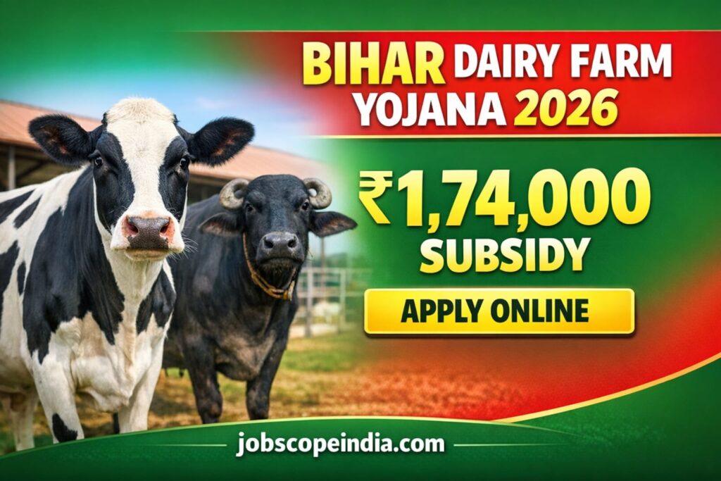 Bihar Dairy Farm Yojana Online 2026
