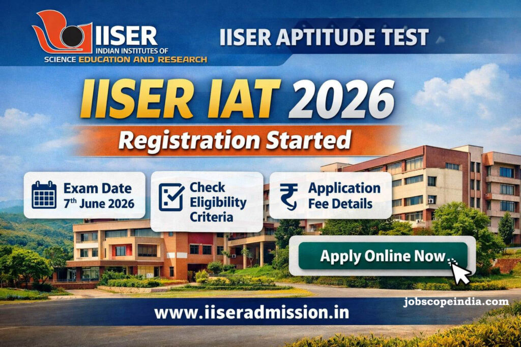 IISER IAT Online 2026