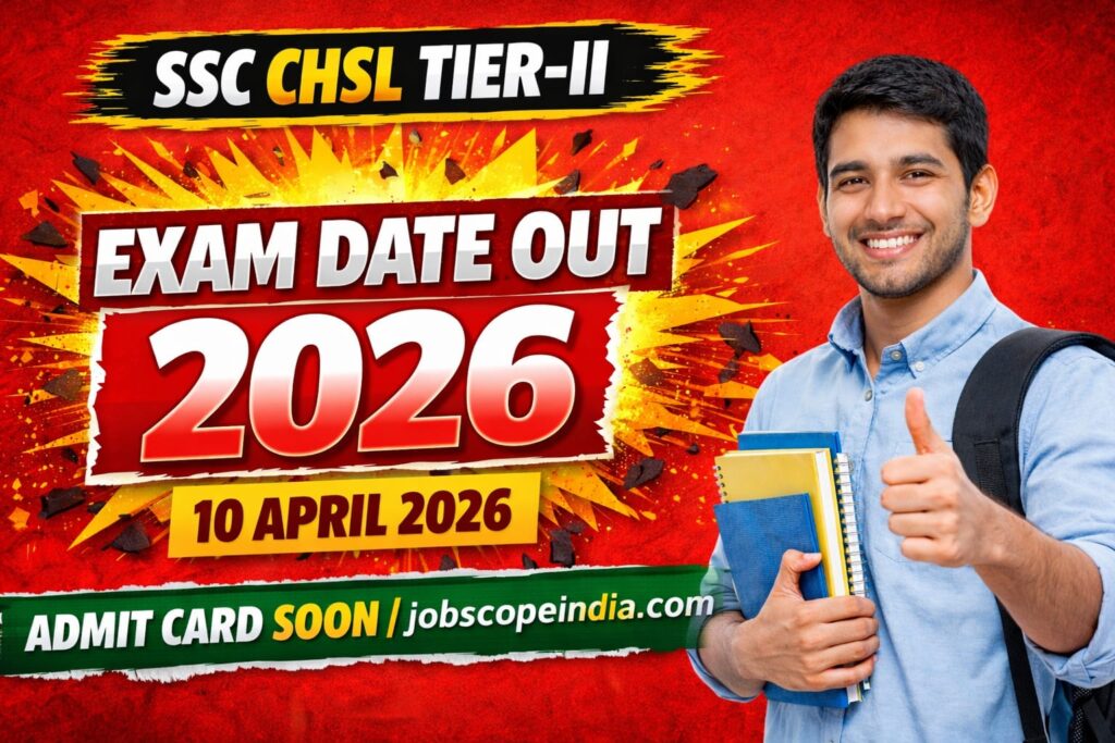 SSC CHSL Tier-II Exam Date Online 2026