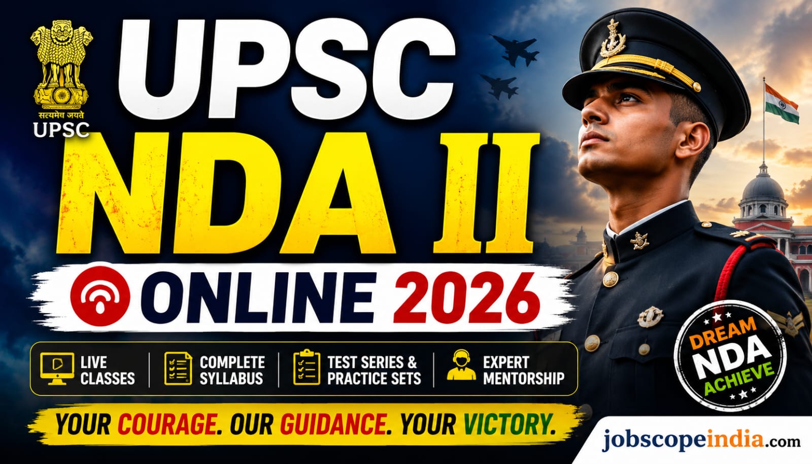 UPSC NDA II Online 2026