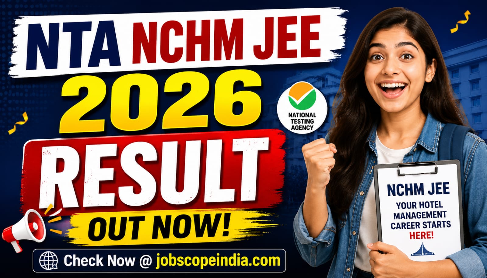 NTA NCHM JEE 2026 Result