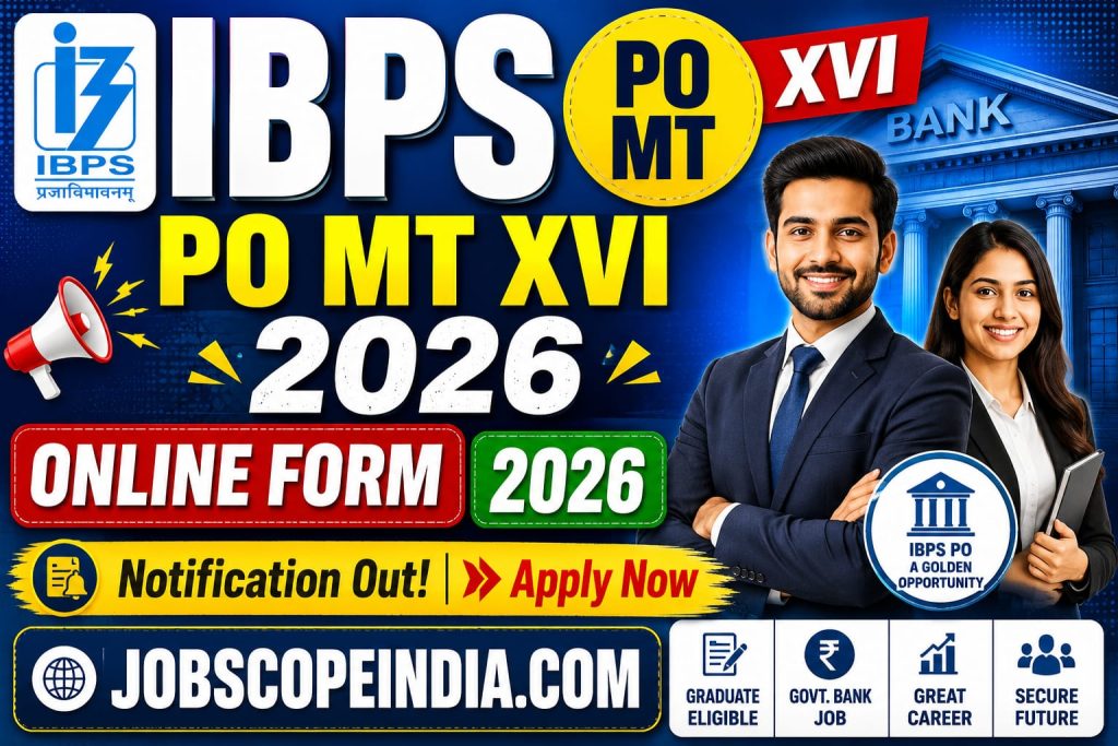 IBPS PO MT XVI 2026 Recruitment