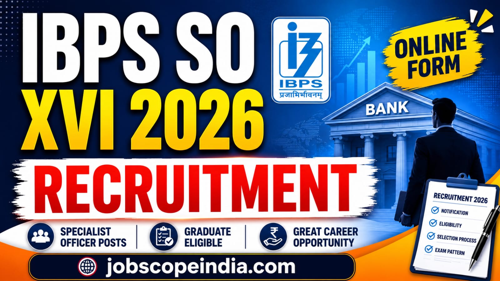 IBPS SO XVI 2026 Recruitment