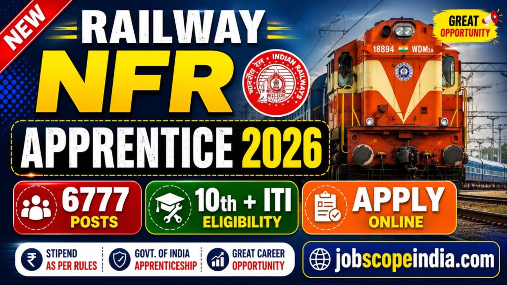 Railway NFR Apprentice 2026 Recruitment