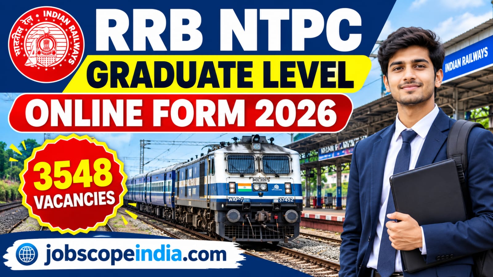 RRB NTPC Graduate Level Online 2026